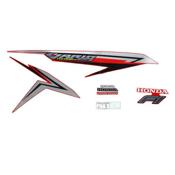Sticker Body Kanan Merah Honda Vario 125 eSP K60