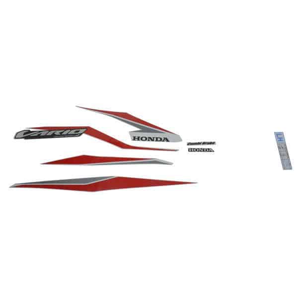 Sticker Body Kiri (Stripe Set L) ISS White – New Vario 125 eSP (K60R)