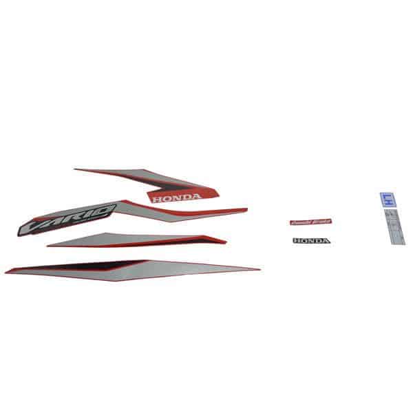 Sticker Body Kiri (Stripe Set L) Iss Red – New Vario 125 eSP (K60R)
