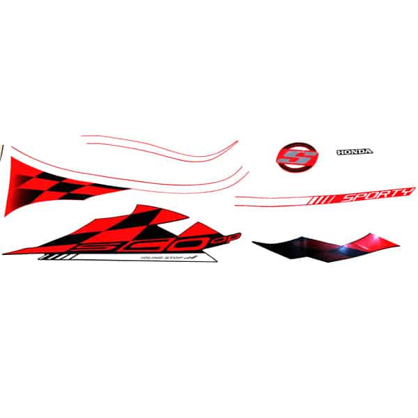 Sticker Body Kiri Honda Scoopy eSP K93