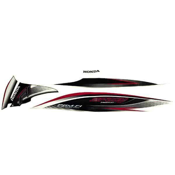 Sticker Body Kiri White Black – Spacy FI