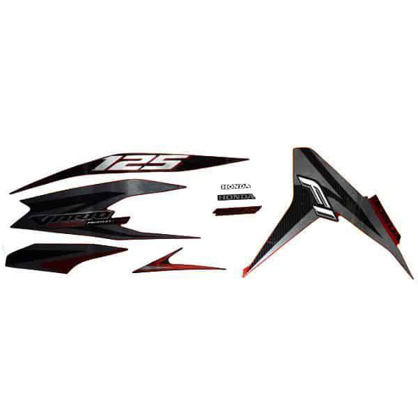 Sticker Body Kanan Merah – Vario 125 Techno Non ISS