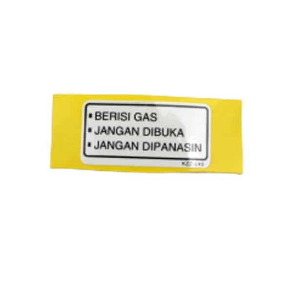 Sticker (Label RR Damper) – Honda CRF 150L, CRF 250 Rally